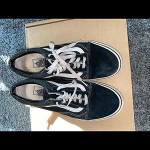 Unisex VANS OLD SCHOOL SHOES BLACK/WHITE M10/W11.5